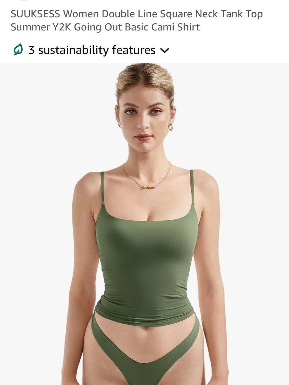 Amazon Top - army green